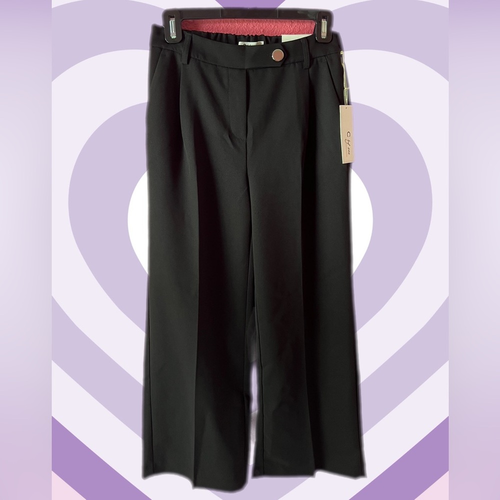 C by one Size:28w. trousers New with tag 36Long black